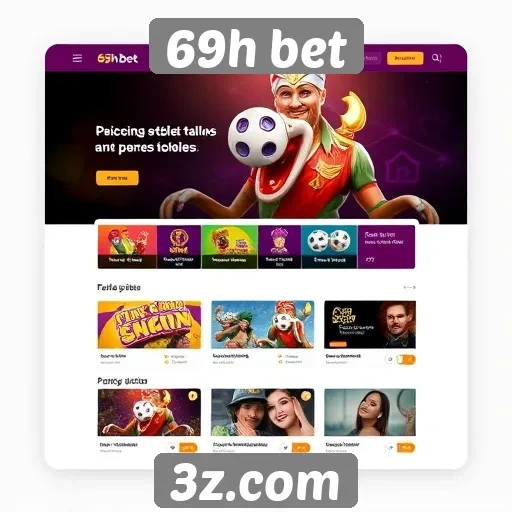 Interface intuitiva do 69h bet melhora experiência do usuário